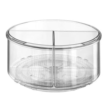 Everything Organizer Deep Turntable with Removable Bins