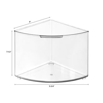 Everything Organizer Deep Turntable with Removable Bins
