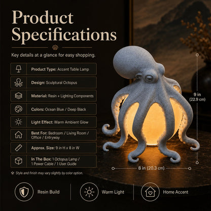 Sculptural Ocean-Inspired Accent Light