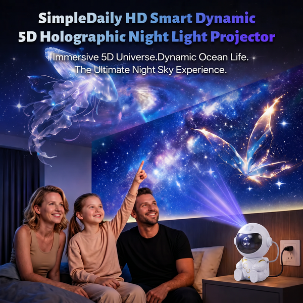 🔮𝓢𝓲𝓶𝓹𝓵𝔂𝓓𝓪𝓲𝓵𝔂® 𝐍𝐄𝐗𝐓-𝐆𝐄𝐍 𝐒𝐌𝐀𝐑𝐓 𝐏𝐑𝐎𝐉𝐄𝐂𝐓𝐈𝐎𝐍 𝐇𝐃 𝐒𝐦𝐚𝐫𝐭 𝐃𝐲𝐧𝐚𝐦𝐢𝐜 𝟓𝐃 𝐇𝐨𝐥𝐨𝐠𝐫𝐚𝐩𝐡𝐢𝐜 𝐍𝐢𝐠𝐡𝐭 𝐋𝐢𝐠𝐡𝐭 𝐏𝐫𝐨𝐣𝐞𝐜𝐭𝐨𝐫