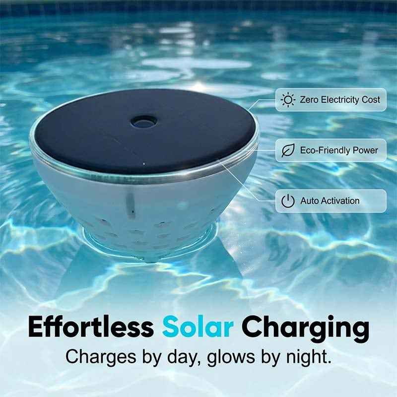 🐟43% OFF Now✨Solar Floating Pool Light with Magical Fish Projection 🌊💡