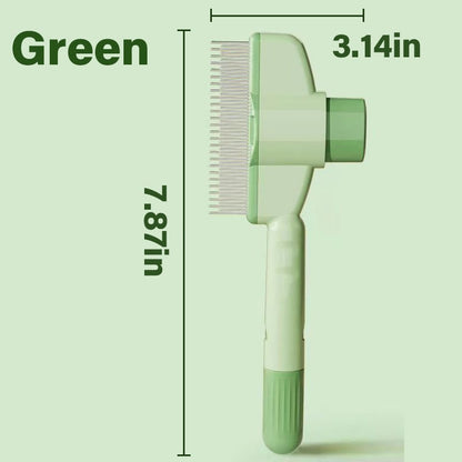 🔥3-in-1 NanoCare Pet Flea Comb Grooming Brush ☑️ Removes Fleas, Cleans Fur & Massages Skin