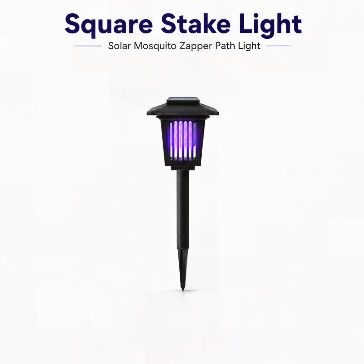 Dual-Mode Solar Bug Zapper, Outdoor Garden Pest Repeller 🦟