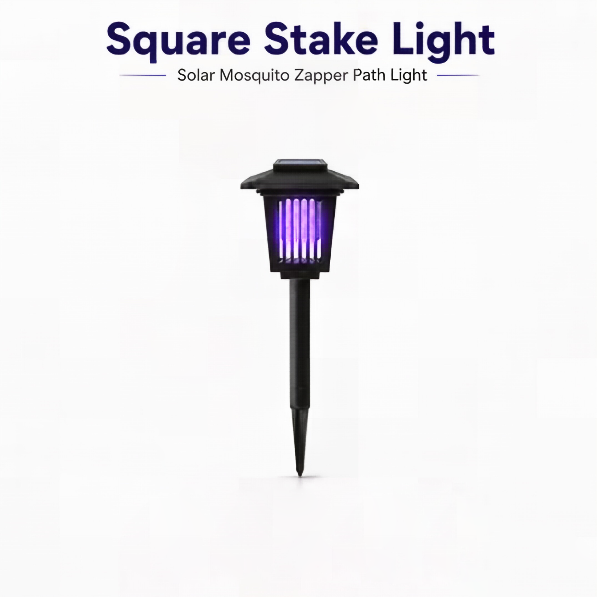 Dual-Mode Solar Bug Zapper, Outdoor Garden Pest Repeller 🦟