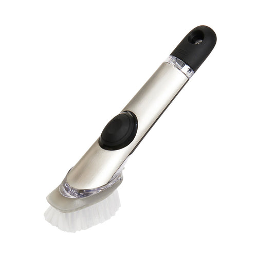 Stainless Steel Soap Dispensing Dish Brush