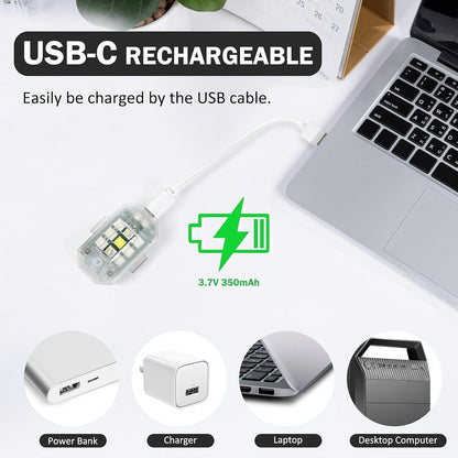 🚁💡 7 Colors LED Strobe Light