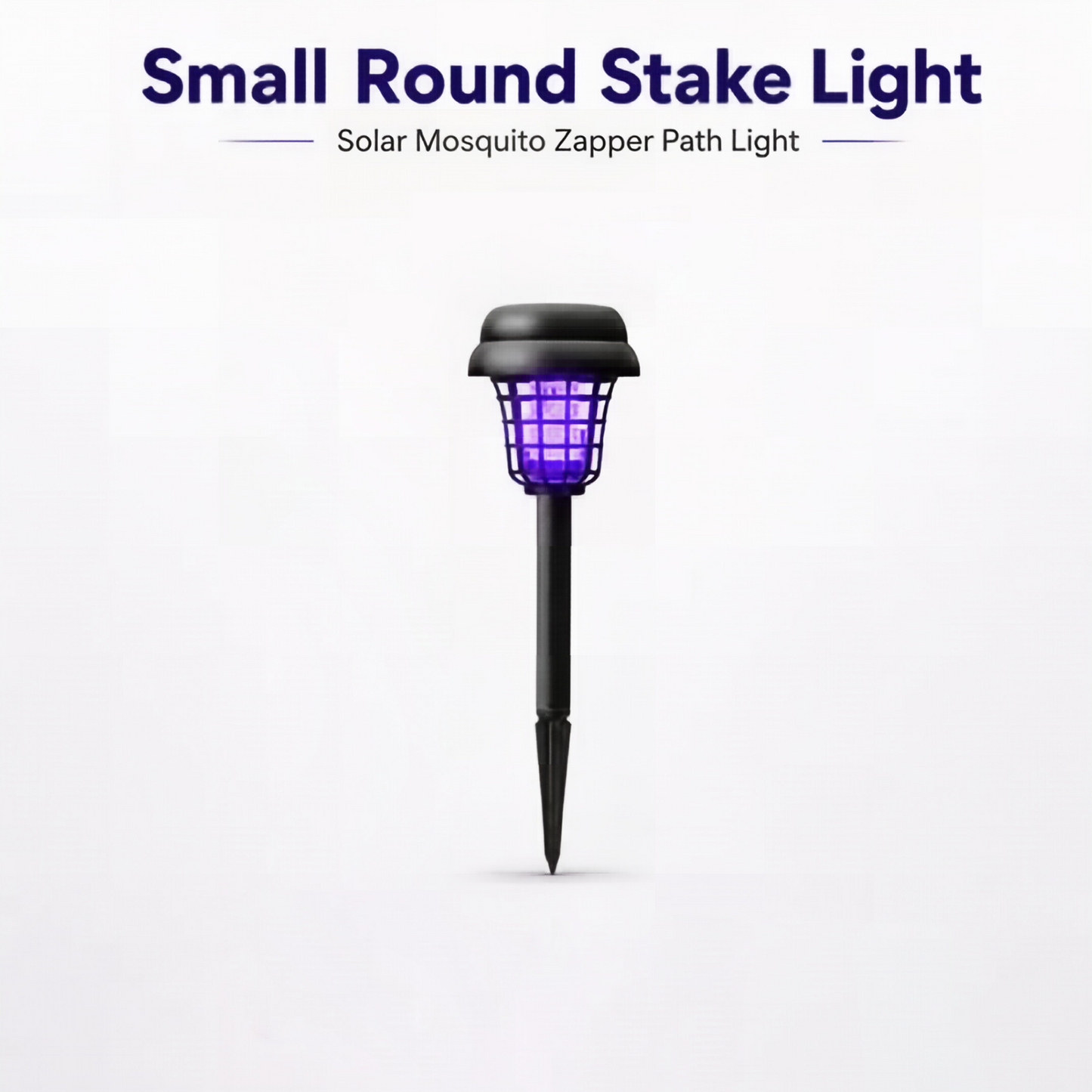 Dual-Mode Solar Bug Zapper, Outdoor Garden Pest Repeller 🦟