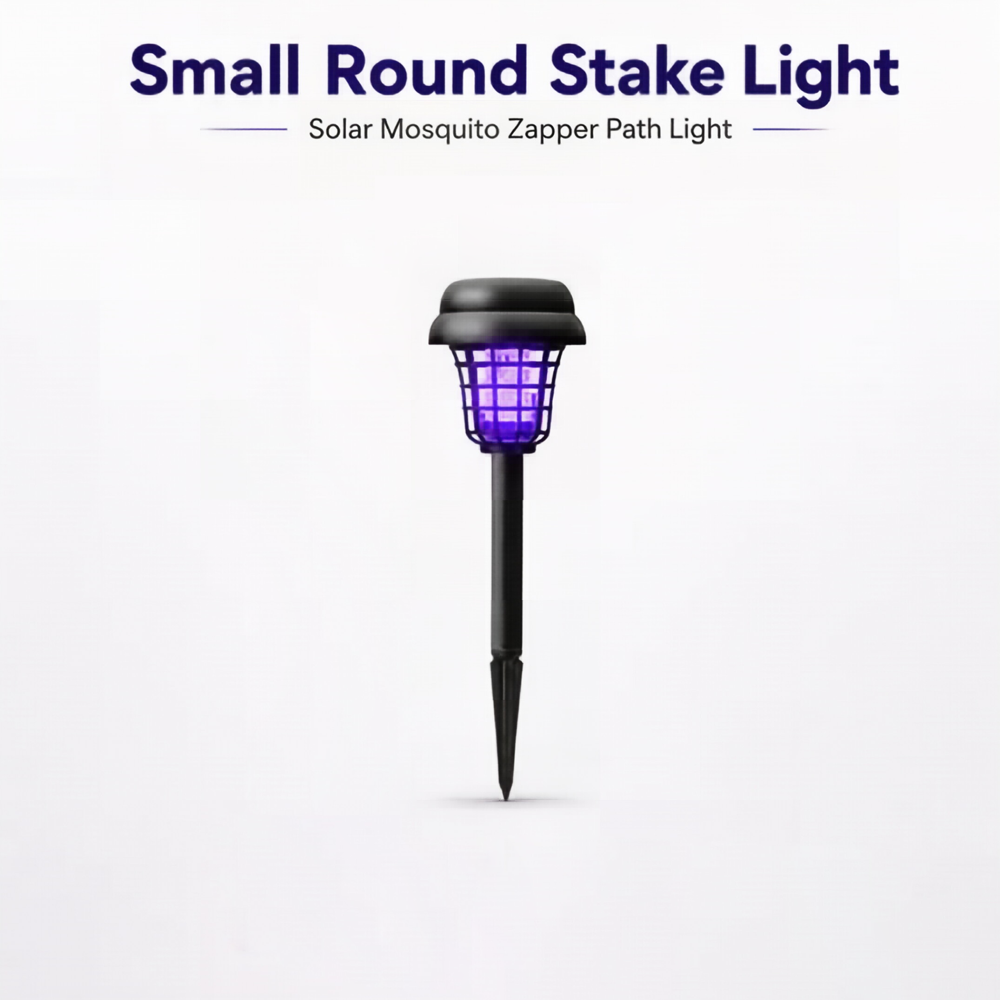 Dual-Mode Solar Bug Zapper, Outdoor Garden Pest Repeller 🦟