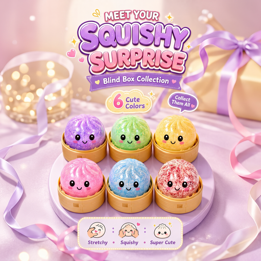 🥮Cute Squishy Dumpling Toy