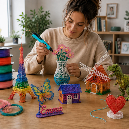 📢📢 50% OFF! ⏰ MindSpark™ 3D Printing Pen Set