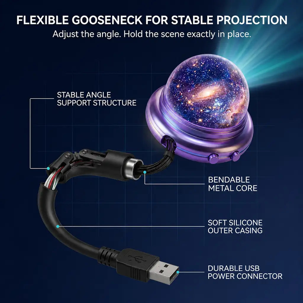 Official Store | 🎁🎁🎁𝓢𝓲𝓶𝓹𝓵𝔂𝓓𝓪𝓲𝓵𝔂® 360° Smart Holographic Starry Sky Projector (HD Smart Dynamic 5D)
