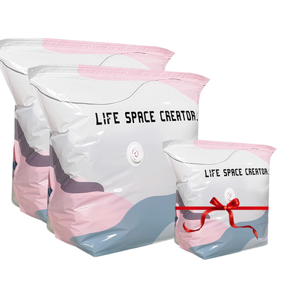 🛏️No-Pump Vacuum Bags – Save 80% Space, Keep Clothes Dry & Dust-Free, for Bedding & Gear